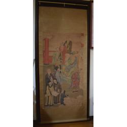 『純欣賞非賣品』【羅漢圖】明朝名畫家-丁雲鵬..