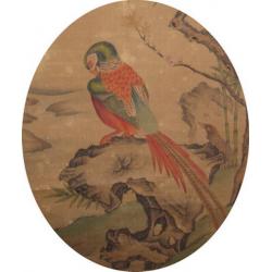 【花鳥圖】清代 名畫家-蔣廷錫(西元1669∼1732) 擅長..