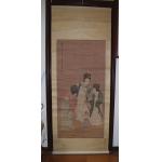 『純欣賞非賣品』【仕女圖】明代 名畫家-唐伯虎..