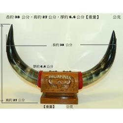 【角-擺飾】自菲律賓-馬尼拉帶回收藏30年古董品，角..