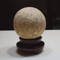 結緣品【夜光石/夜明珠】非常漂亮 大顆 約17公分， 風水擺件...